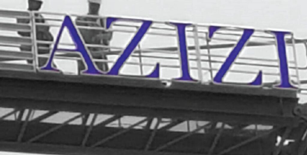 3d signboard